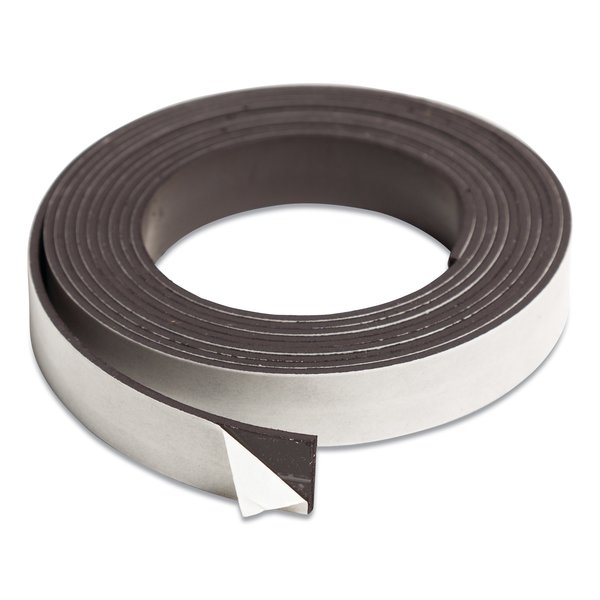 U Brands Magnetic Adhesive Tape Roll, 0.5" x 7 ft, Black 5153U00-36
